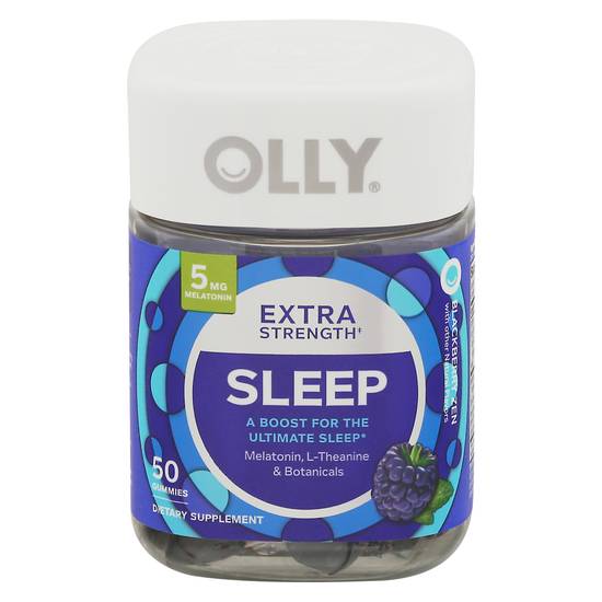 Olly 5 mg Extra Strength Blackberry Zen Sleep (50 ct)