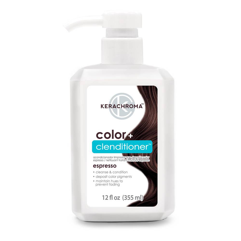 Keracolor · Acondicionador depositador de color espresso (355 ml)