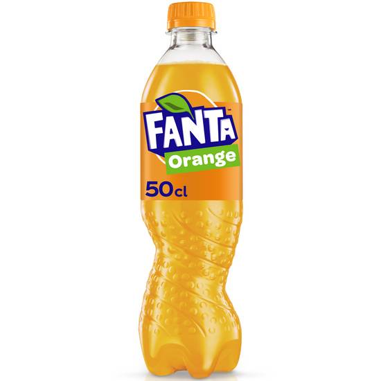 Fanta - Boisson rafraîchissante orange (500 ml)