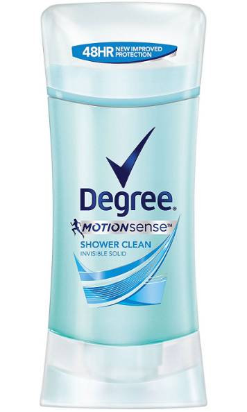 Degree - Shower Gel Solid Clear - 1.4 Oz (2X6|2 Units per Case)