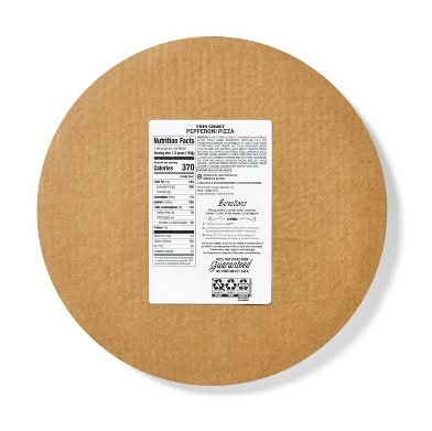 Market Pantry Thin Crust Pizza, Pepperoni (16.35 oz)
