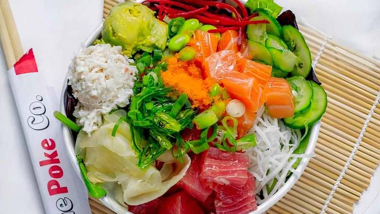 Large Poke Bowl (4 scoops)
