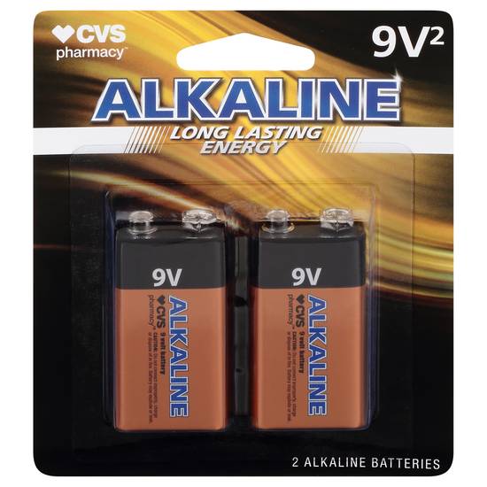 Cvs 9v Alkaline Batteries 2