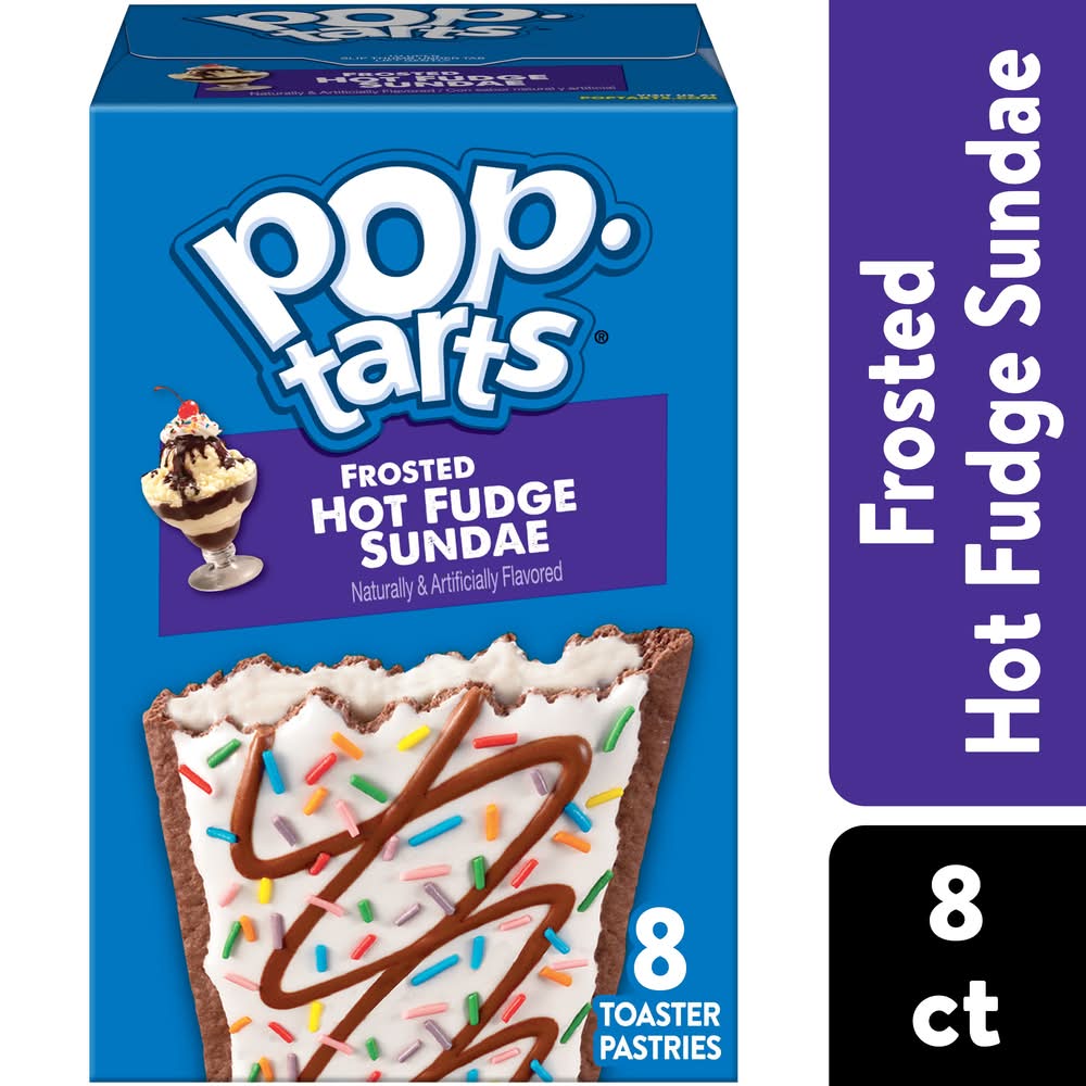 Pop-Tarts Breakfast Toaster Pastries, Frosted Hot Fudge Sundae (13.5 oz, 8 ct)