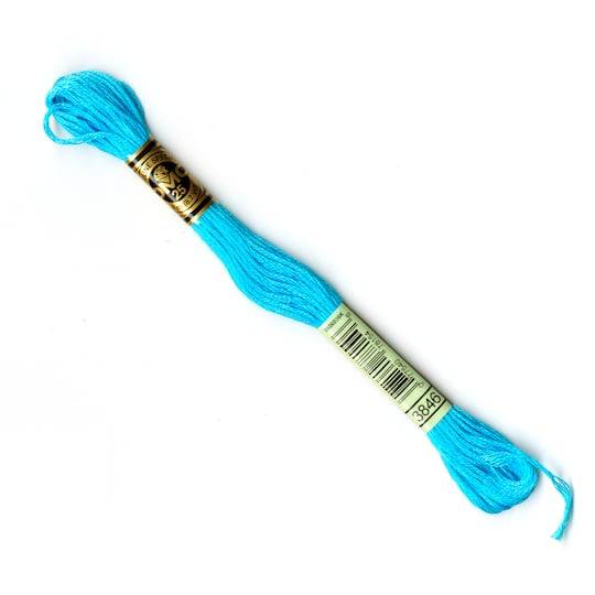 Dmc 6 Strand Embroidery Floss, Blue