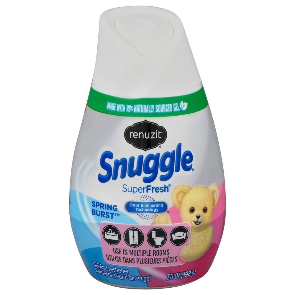 Renuzit Snuggle Super Fresh Spring Burst Gel Air Freshener (7 oz)