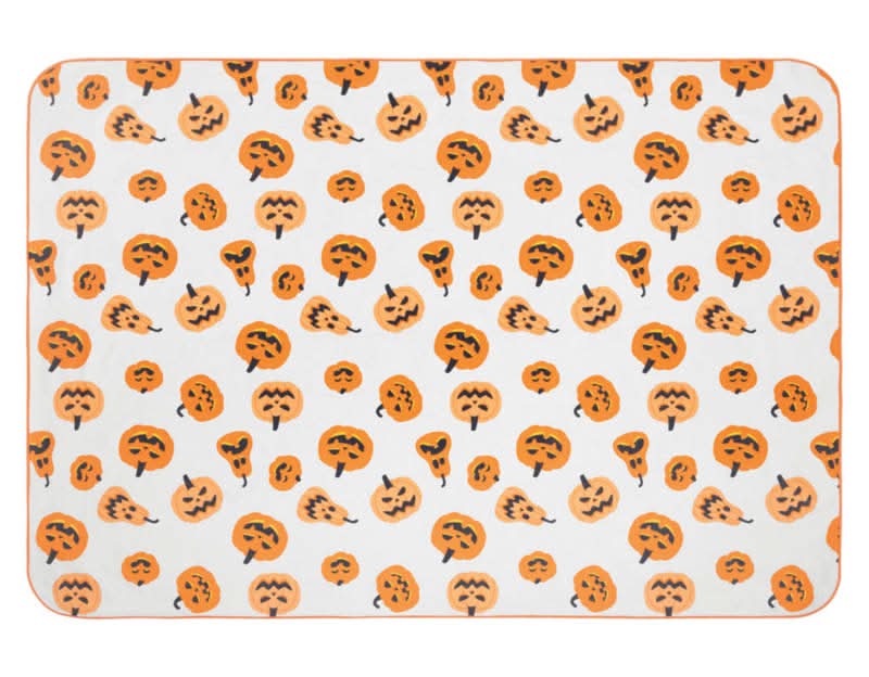 Kirkton House Pumpkins Vinyl Tablecloth - 60" X 84"