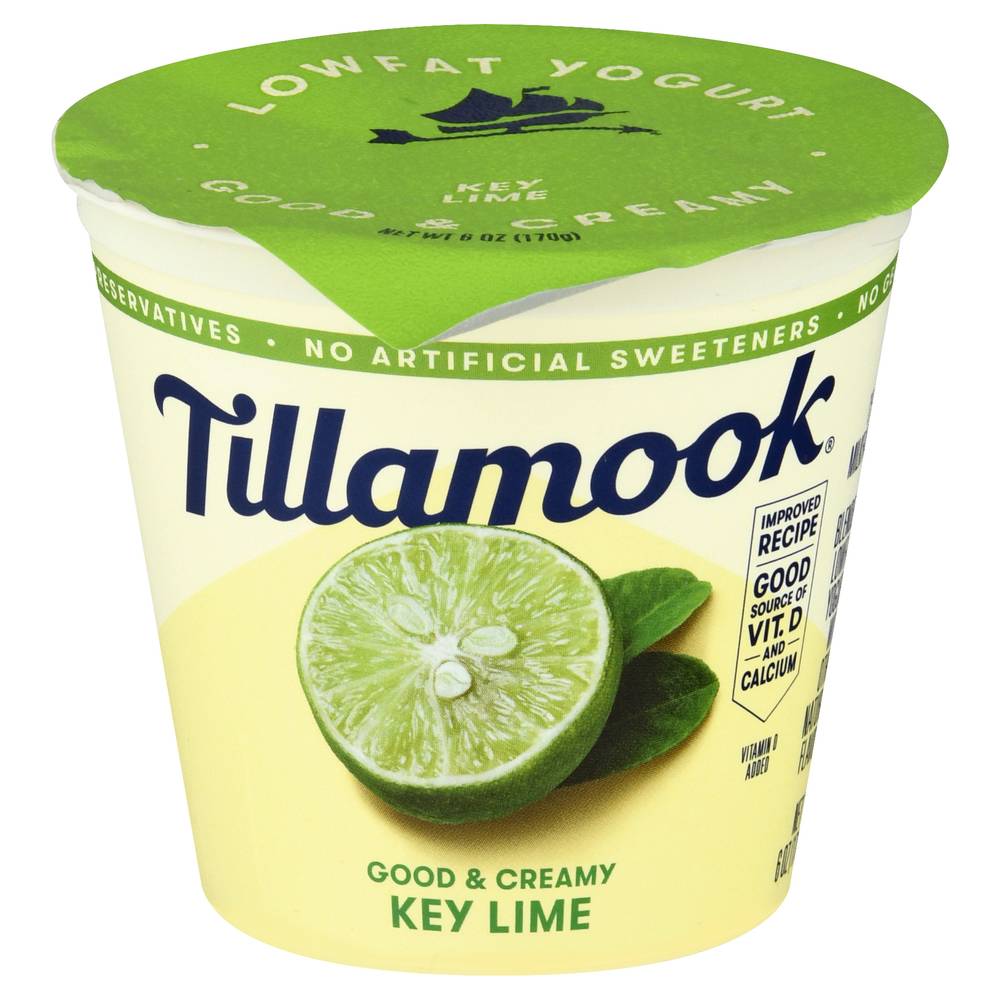 Tillamook Good & Creamy Key Lime Yogurt (6 oz)