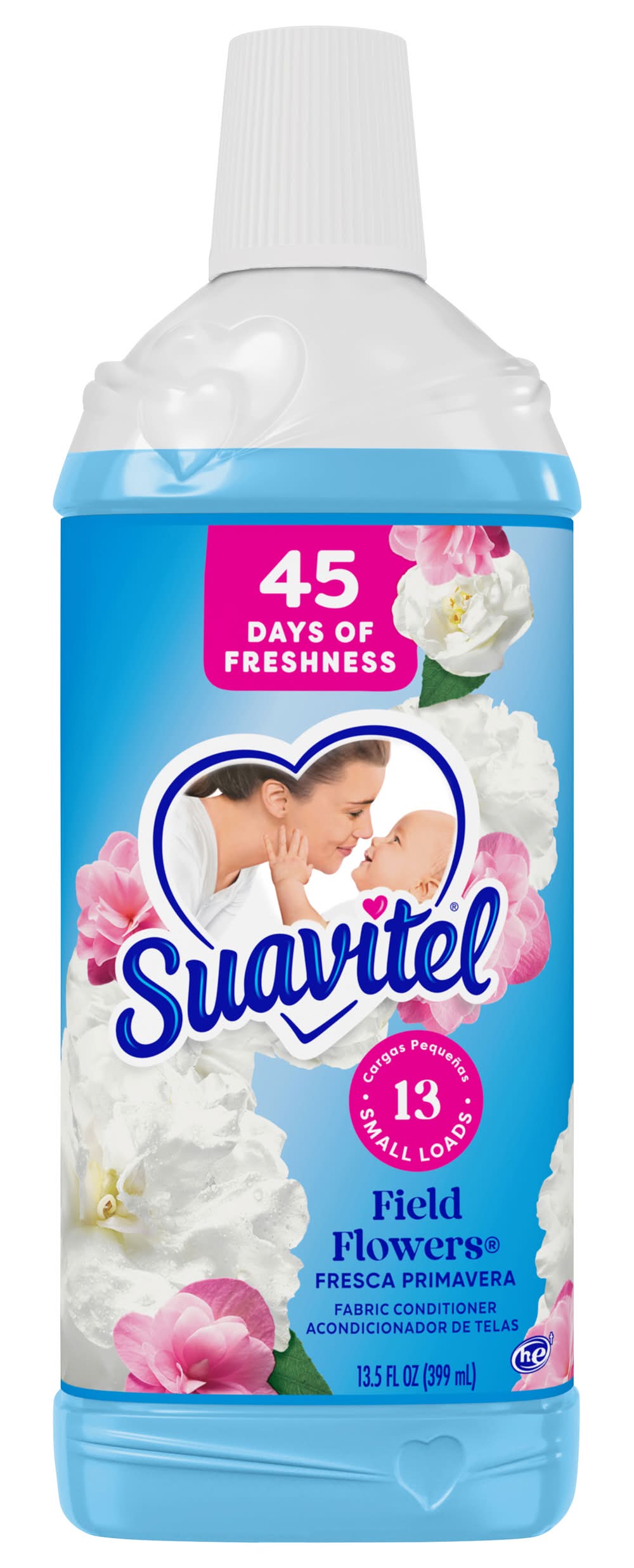 Suavitel Liquid Fabric Conditioner, Field Flowers (13.5 fl oz)