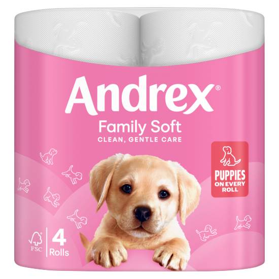 Andrex Gentle Clean Toilet Tissue