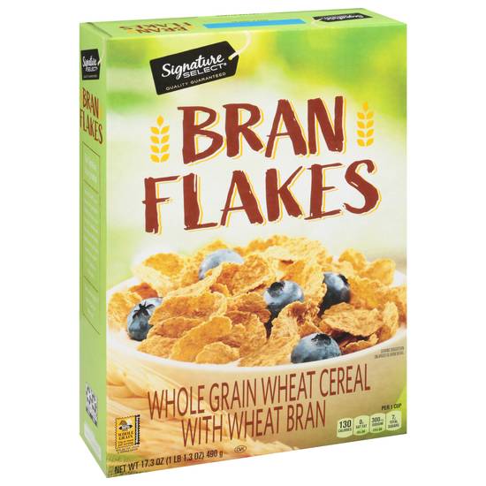 Signature Select Bran Flakes Cereal