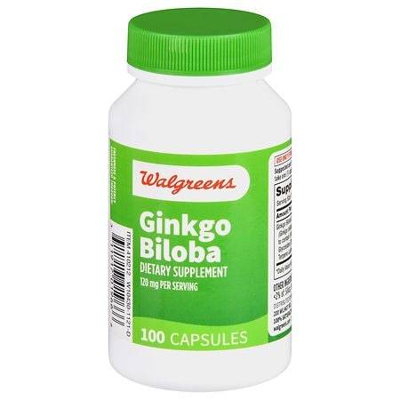 Walgreens Ginkgo Bilboa Supplement (100 ct)