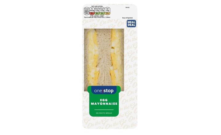 One Stop Egg Mayonnaise Sandwich (394403) 