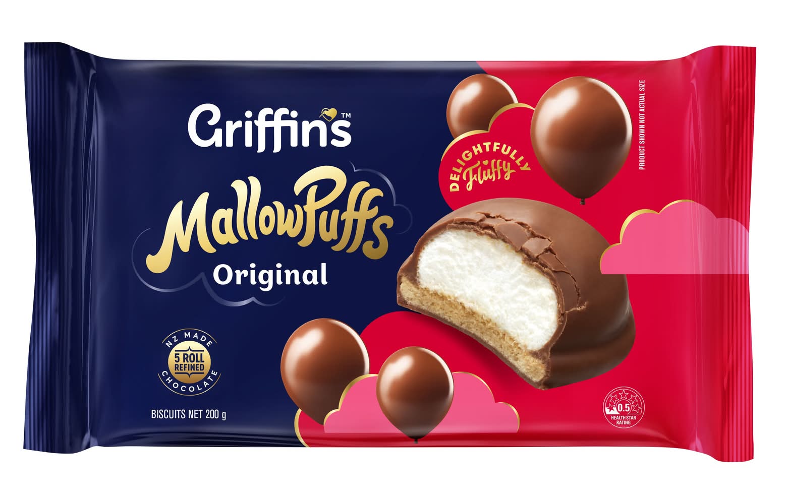 Griffins Biscuits Mallowpuffs 200gm
