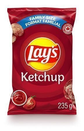 Lay's Potato Chips, Ketchup (235 g)