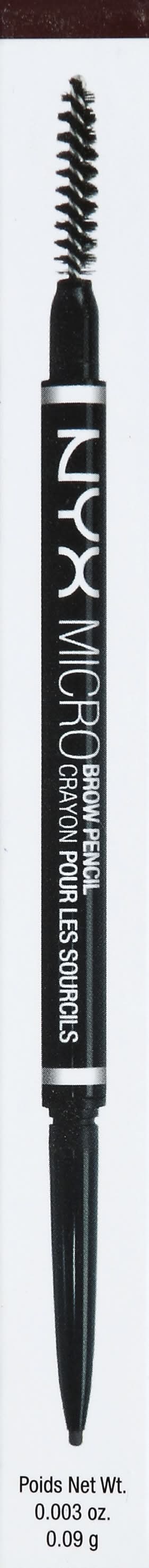 NYX Professional Makeup Micro Brunette Brow Pencil, Brown