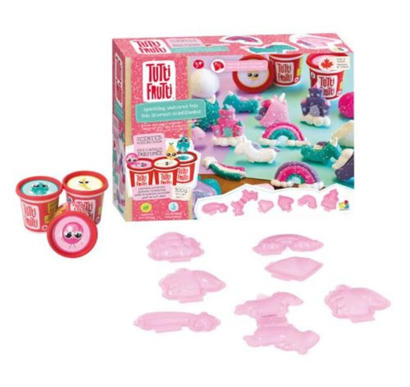 Plasticina Unicórnios + Acessórios