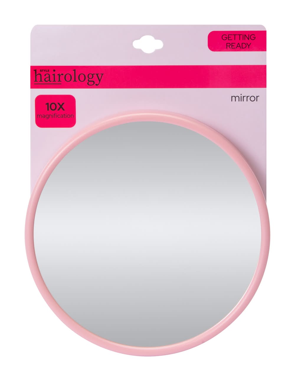 Multi-Function Suction Cup Mirror Pink