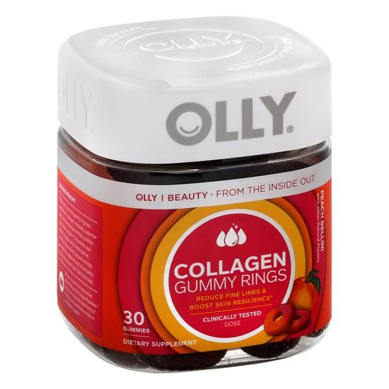Olly Gummy Peach Bellini Collagen Rings (30 ct)