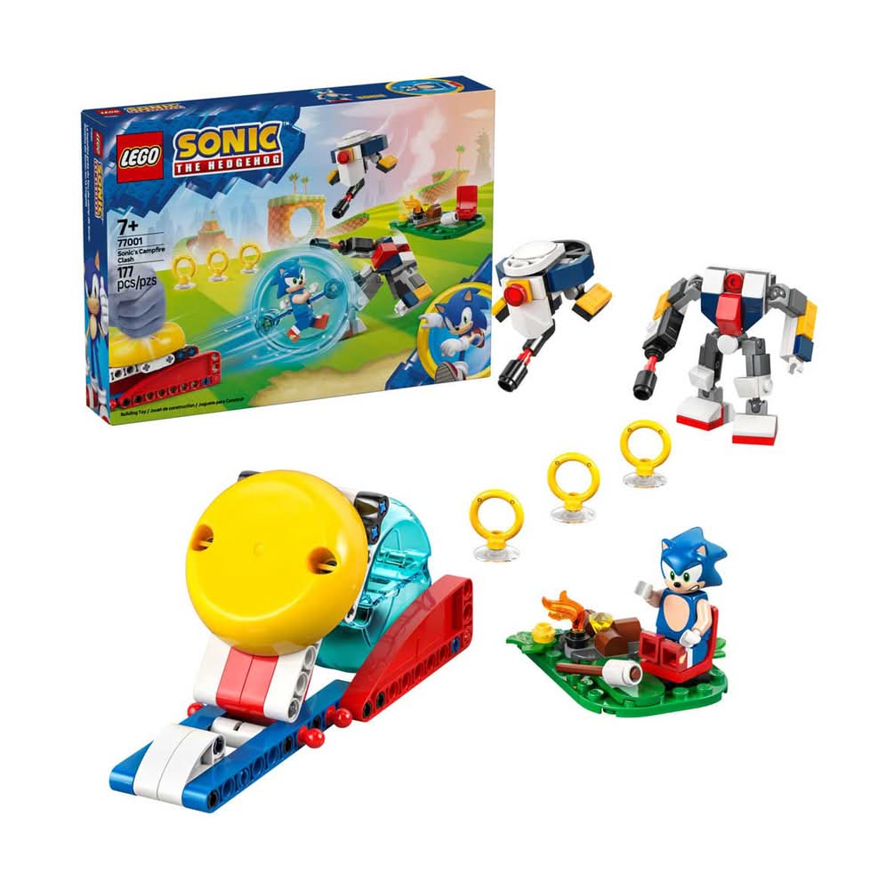 LEGO Sonic the Hedgehog Campfire Clash Building Toy For Age 7y+, Assorted (177 ct)