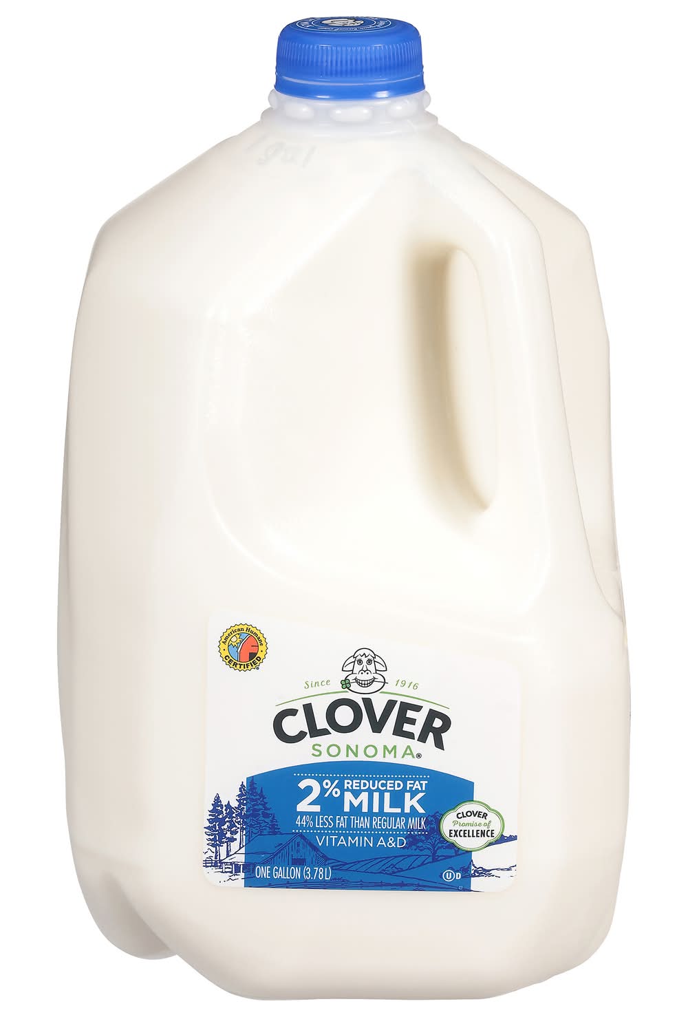 Clover 2% Reduced Fat Milk (3.78 L)