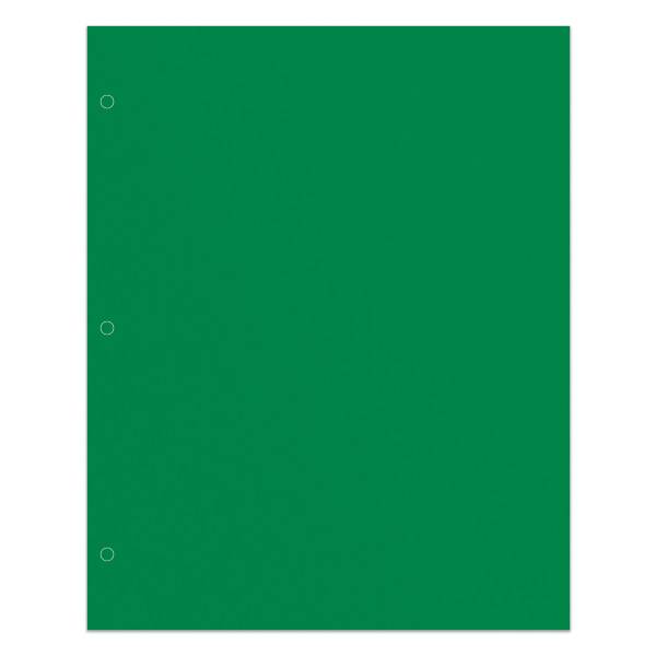 Office Depot Brand 2-pocket School-Grade Paper Folder Green