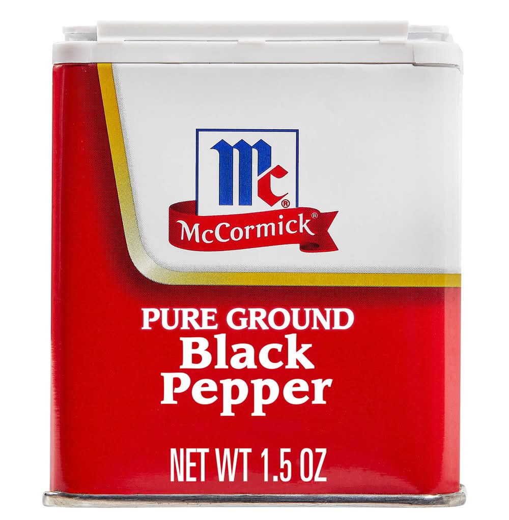 McCormick Pure Ground Black Pepper (1.5 oz)