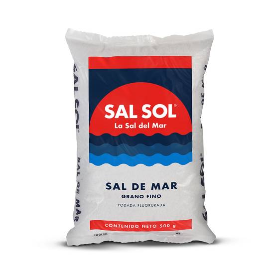 Sal sol sal de mar grano fino (500 g)