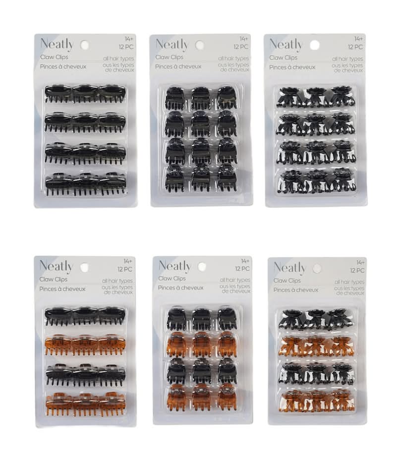 Mini Claw Clips (5 x 60 ct)