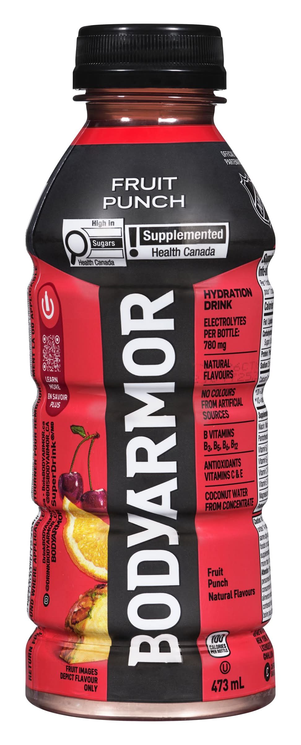 Bodyarmor boisson hydratante (473 ml) (fruit punch) - bodyarmor hydration sports drink, fruit punch (473 ml)