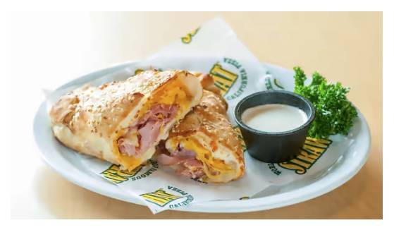 Ham and Cheese Hot Hat Sandwich