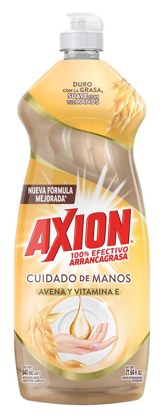 Axion · Detergente lavatrastes con avena y vitamina e (640 ml)