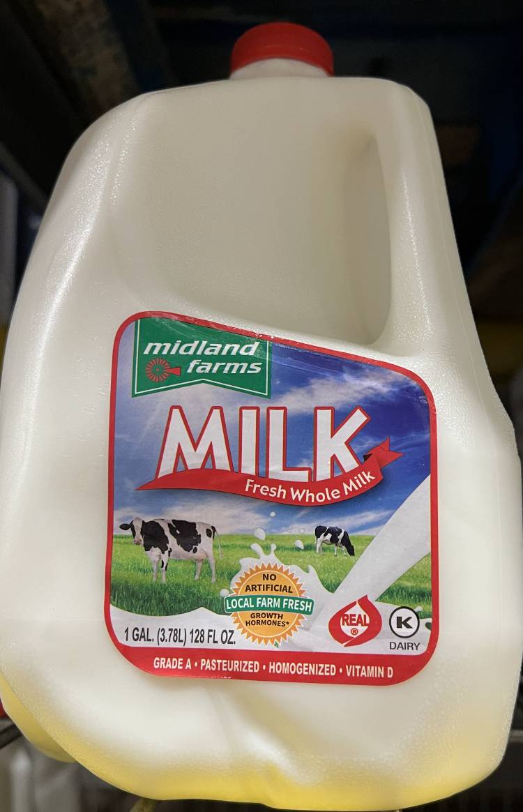 Midland Farms - Whole Milk - 1 Gal