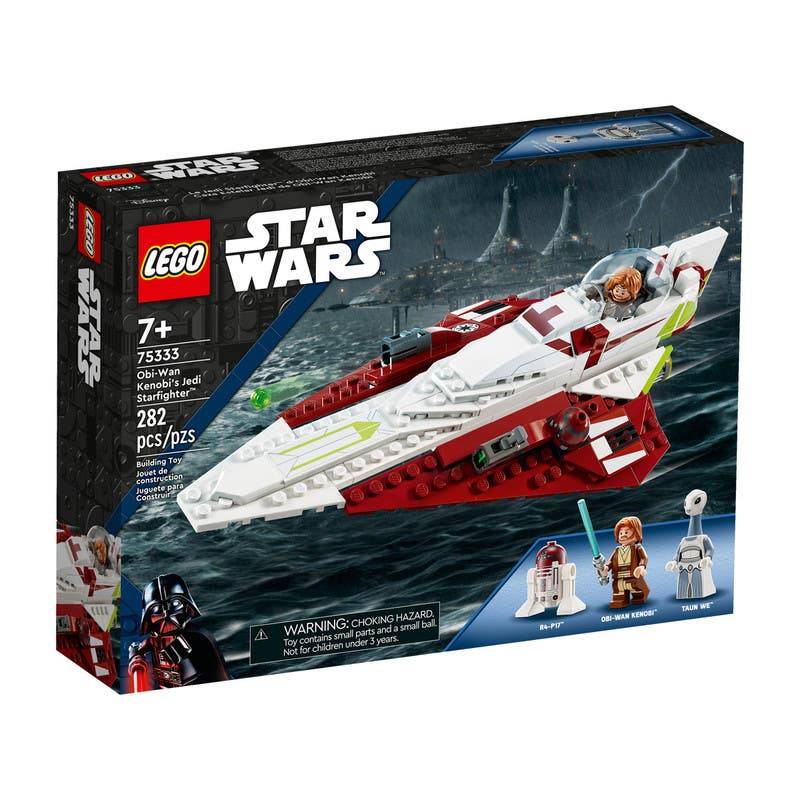 Lego star wars caza estelar jedi de obi-wan kenobi 75333