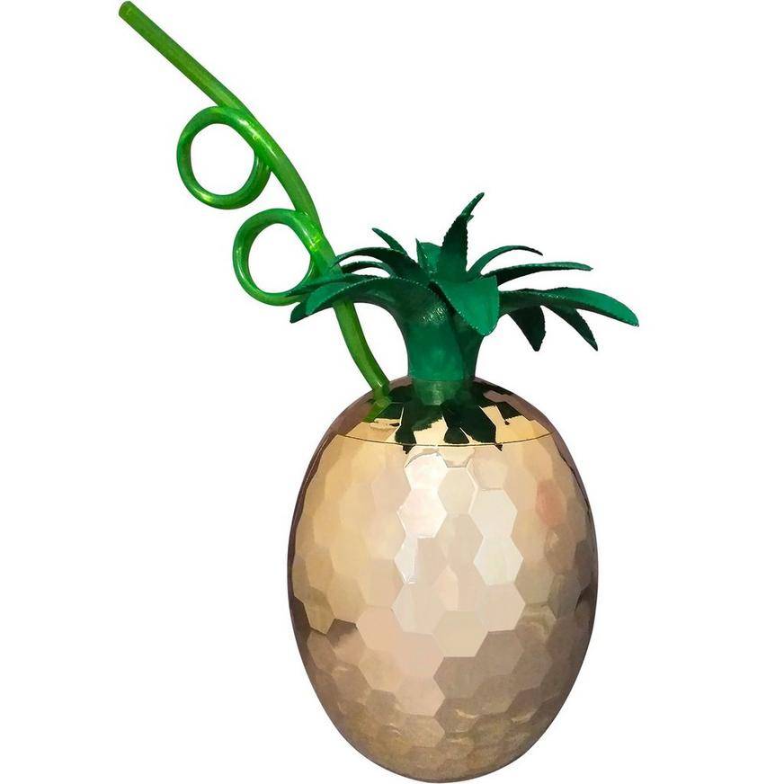 Kheper Games Disco Pineapple Sipper Cup With Straw