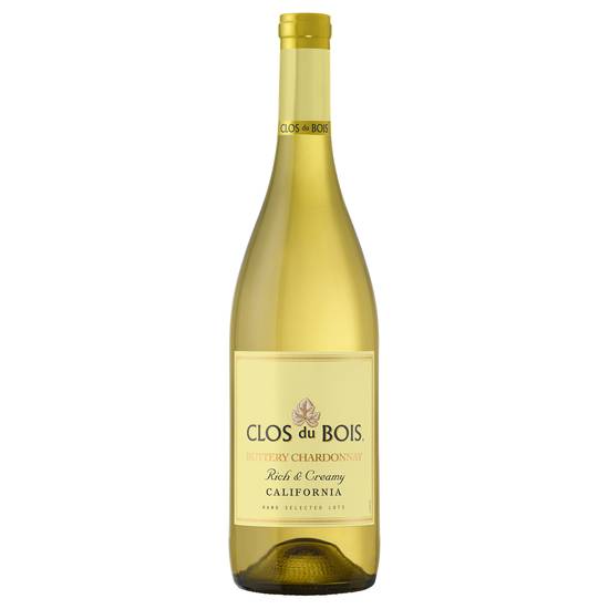 Clos Du Bois Buttery North Coast Chardonnay Wine (750 ml)