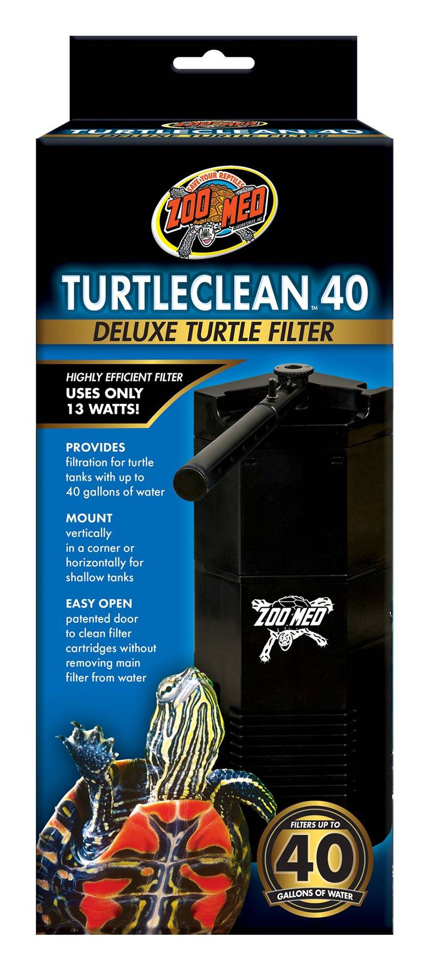 Zoo Med Turtle Clean 40 Deluxe Filter