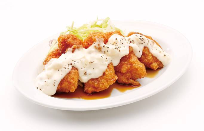 チキン南蛮 Marinated Fried-chicken with Tartar Sauce