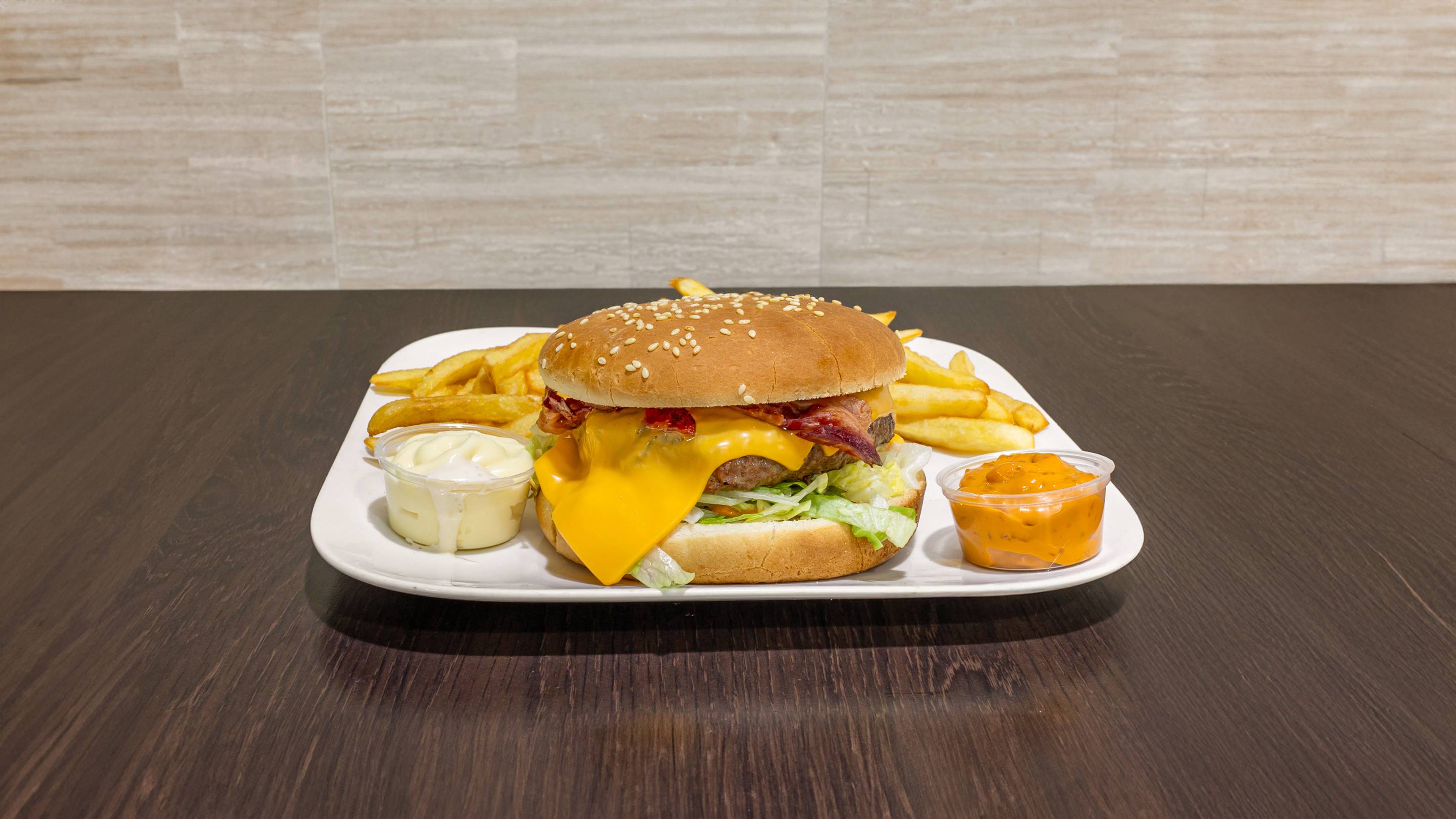 🍟 🥤 🍔 Menu Americain Cheese Burger