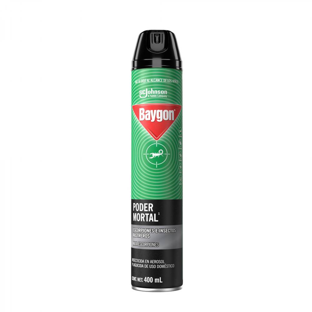 Baygon · Insecticida poder mortal (400 ml)