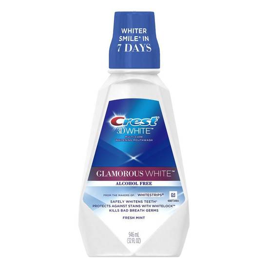 Crest 3d White Glamorous White Mouthwash (32 fl oz)