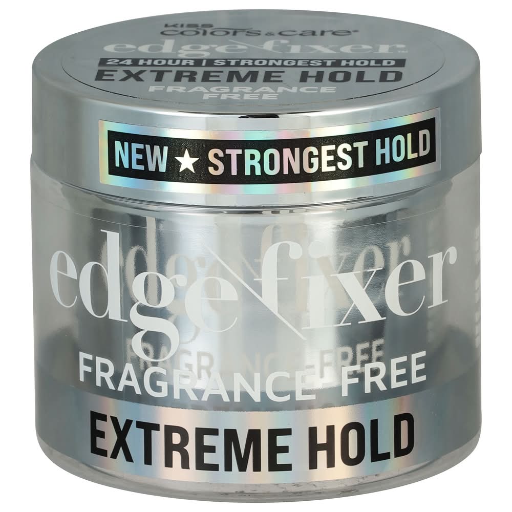 KISS Extreme Hold Fragrance Free Edge Fix For Hair (3.38 oz)