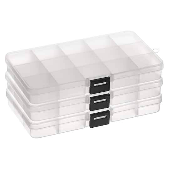 Bead Landing Small Clear Storage Cases (3 ct)