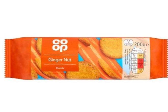 COOP GINGER NUTS 200G