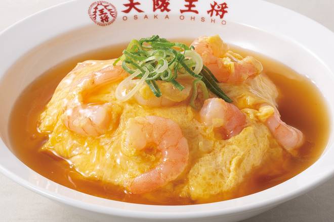 エビ玉天津飯 Shrimp & Egg Crab Rice Omelette