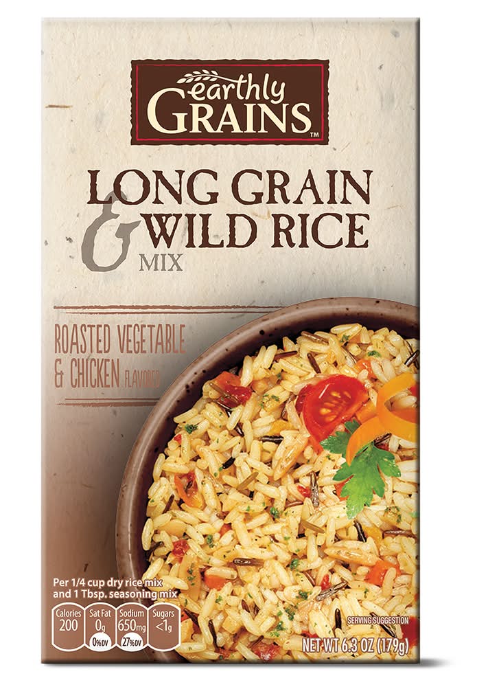 Earthly Grains Long Grain & Wild Rice Mix (6.3 oz)