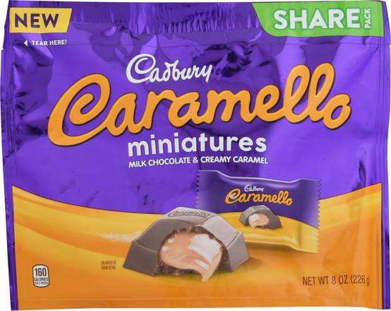 Cadbury Caramello Miniatures Share pack