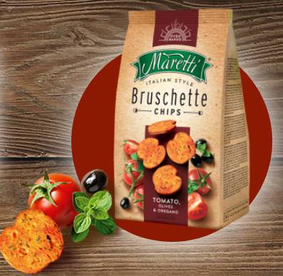 Bruschette Tomato, Olives, Oregano - 5 Oz (Case of 12)