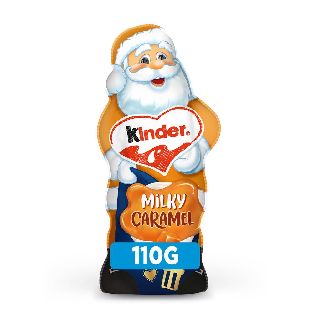 Kinder - Moulage père noël douceur caramel (110g)