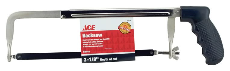 Ace 12 In. Carbon Steel Economy Hacksaw Silver 1 Pc